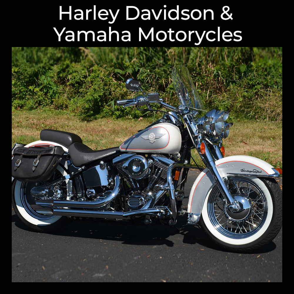 Harley Davidson and Yamaha 250 Motorcycle Sound Effects