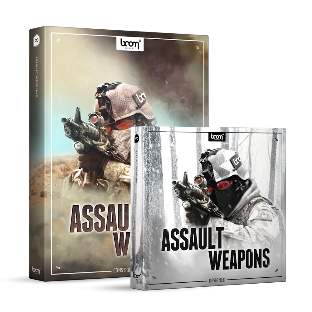 Assault Weapons Sound Effects Library Bundle