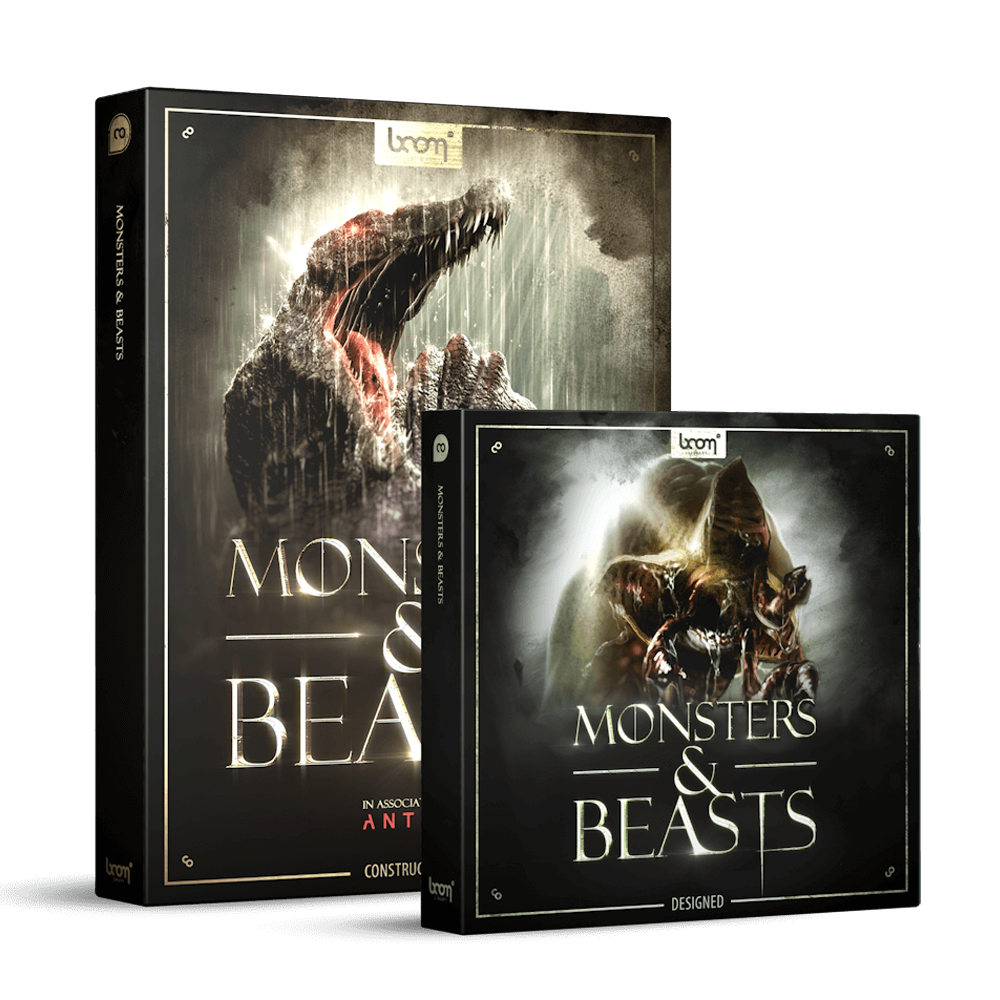 Monsters & Beasts Sound Effects Bundle by Boom