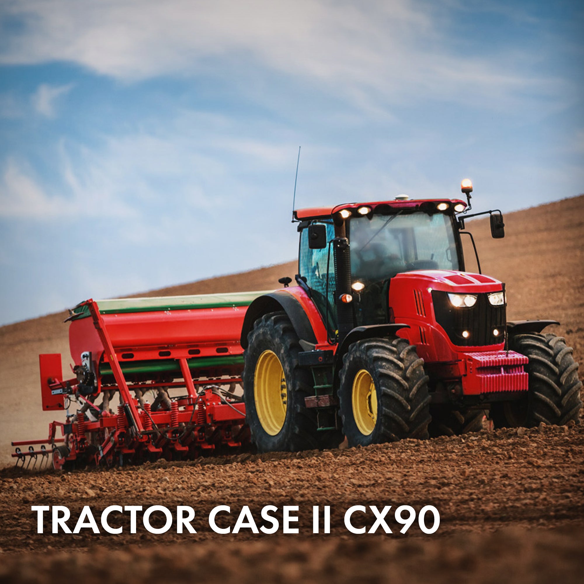 Tractor Case II CX90 Sound Effects