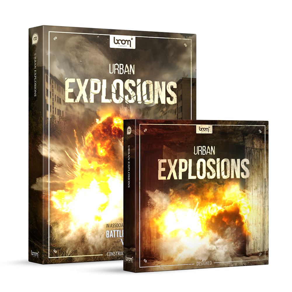 Urban Explosions Sound Effects Bundle by Boom