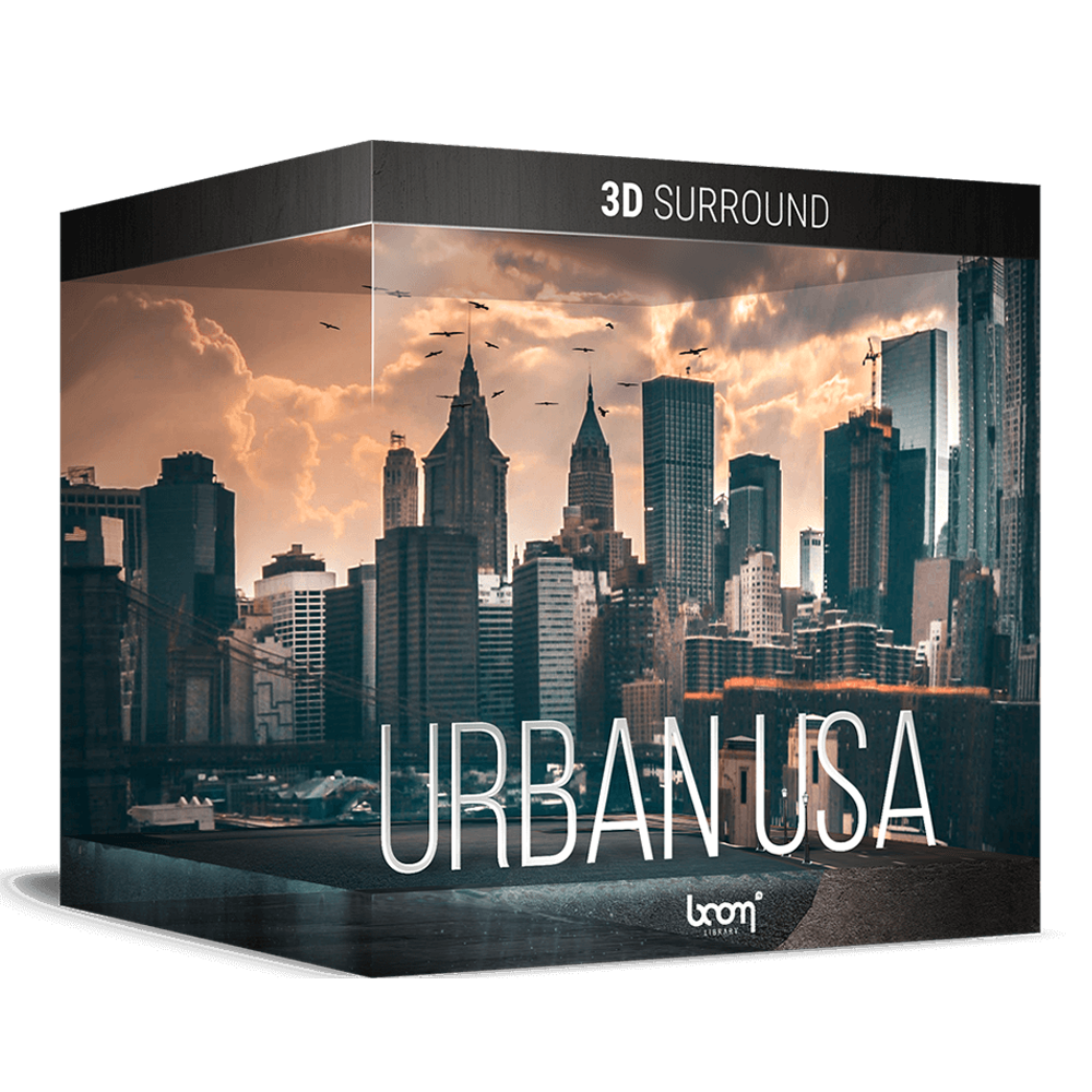 Urban USA Sound Effects by Boom