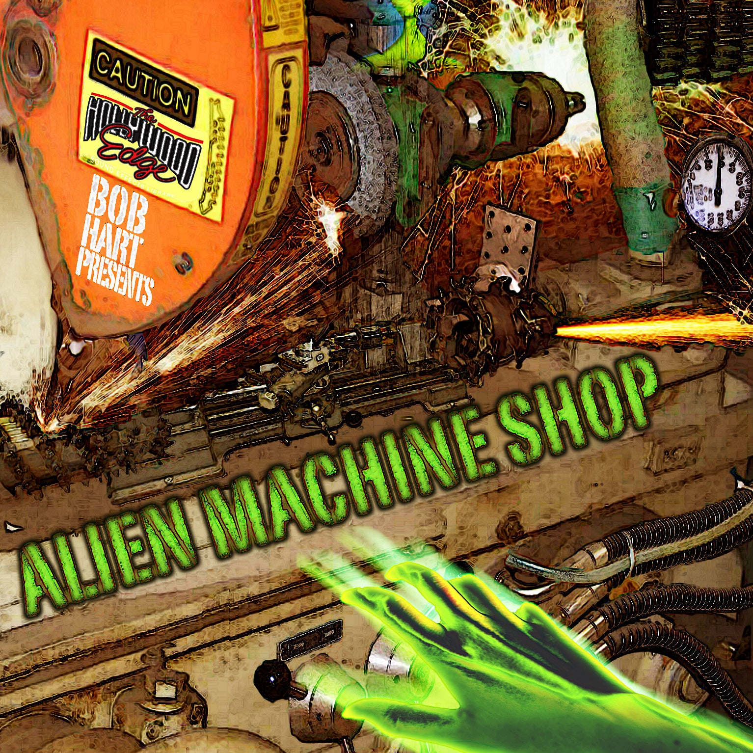 Alien Machine Shop - Sound Effects of Machines