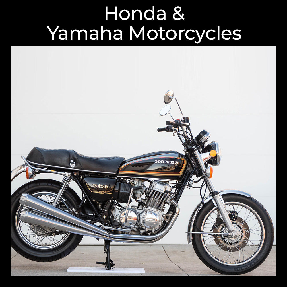 Honda 750 and Yamaha 80 Motorcycle Sound Effects