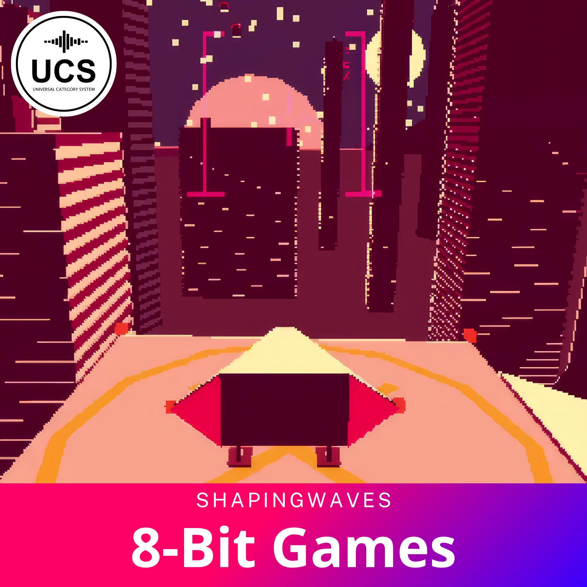 Shaping Waves - 8 - Bit Games Sound Effects