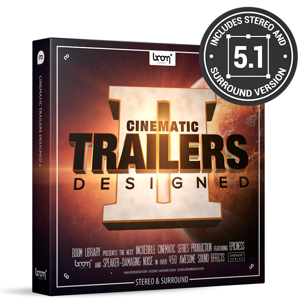 Cinematic Trailers Designed 2 Sound Effects