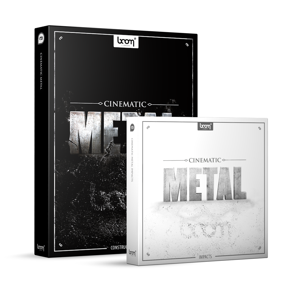 Cinematic Metal Sound Effects Library Bundle