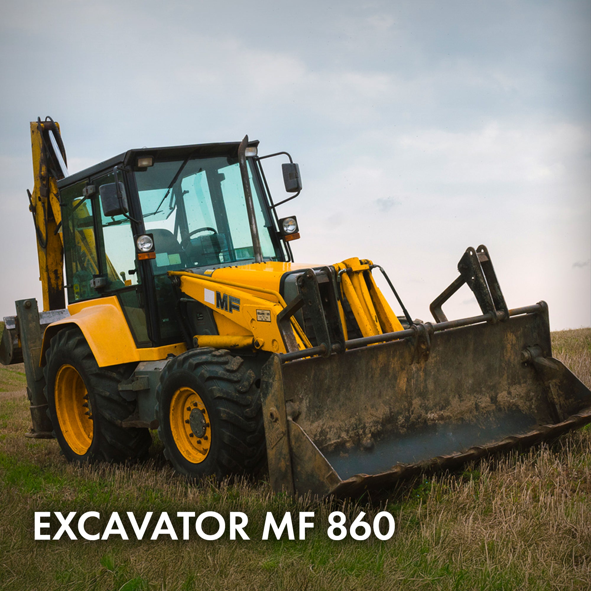 Excavator MF 860 Sound Effects