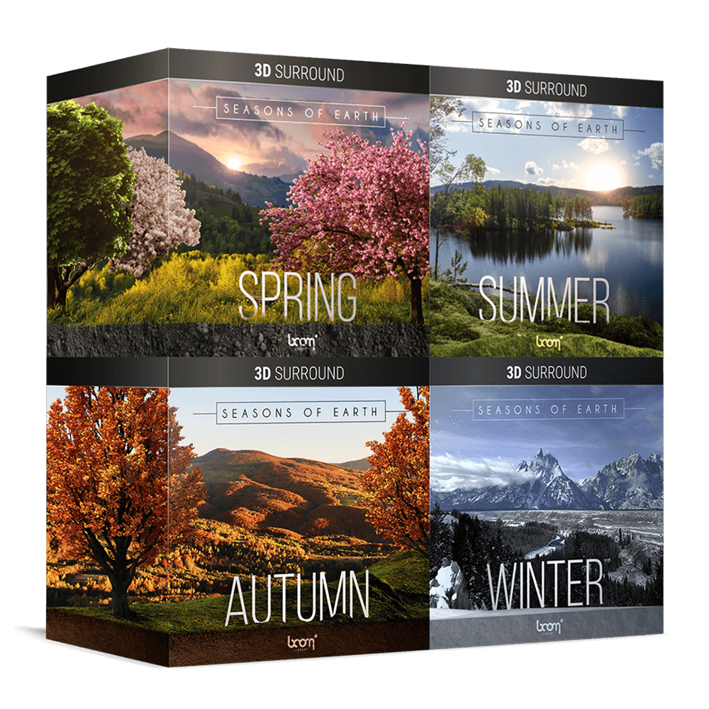 Seasons of Earth Bundle by BOOM