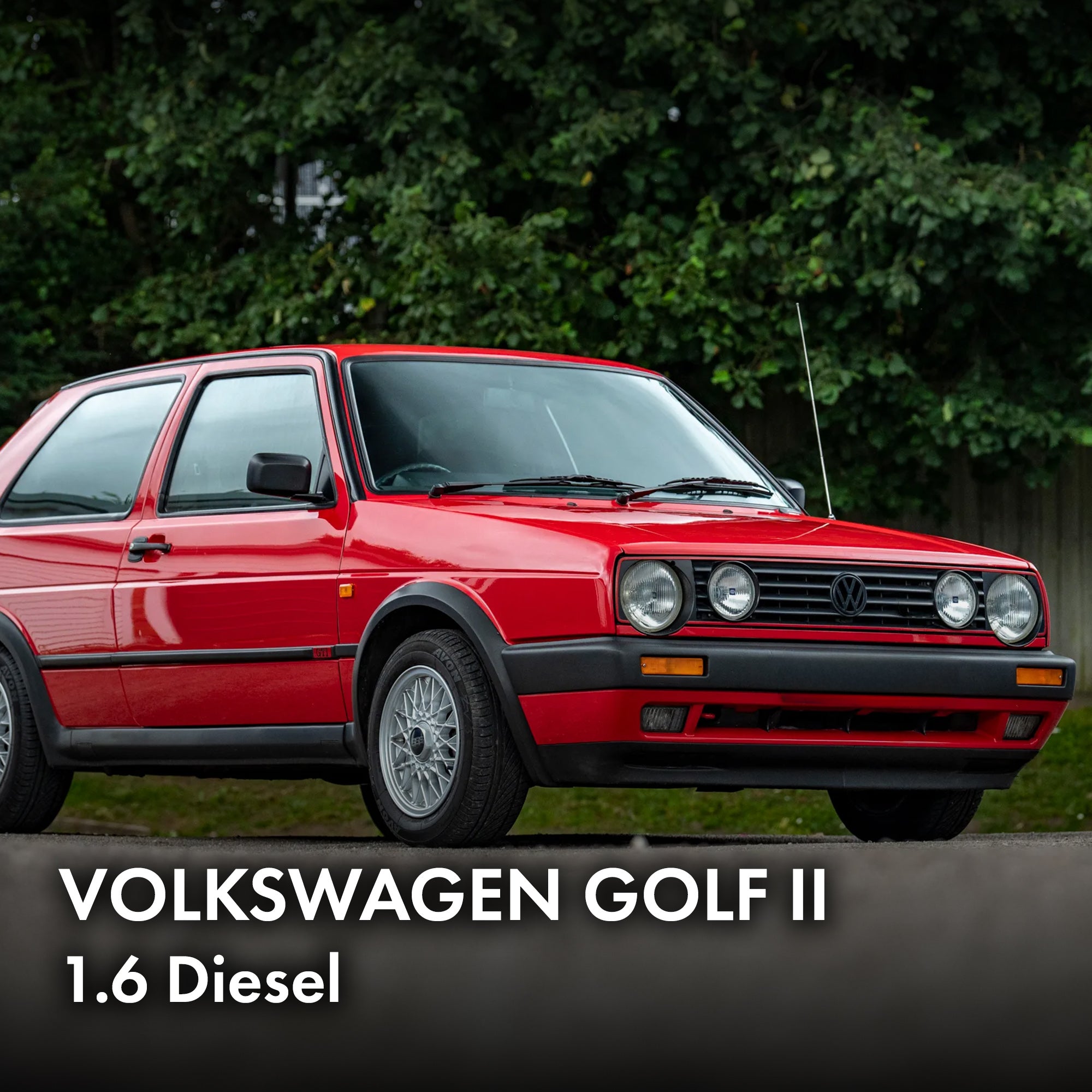 1991 Volkswagen Golf II 1.6 Diesel Sound Effects
