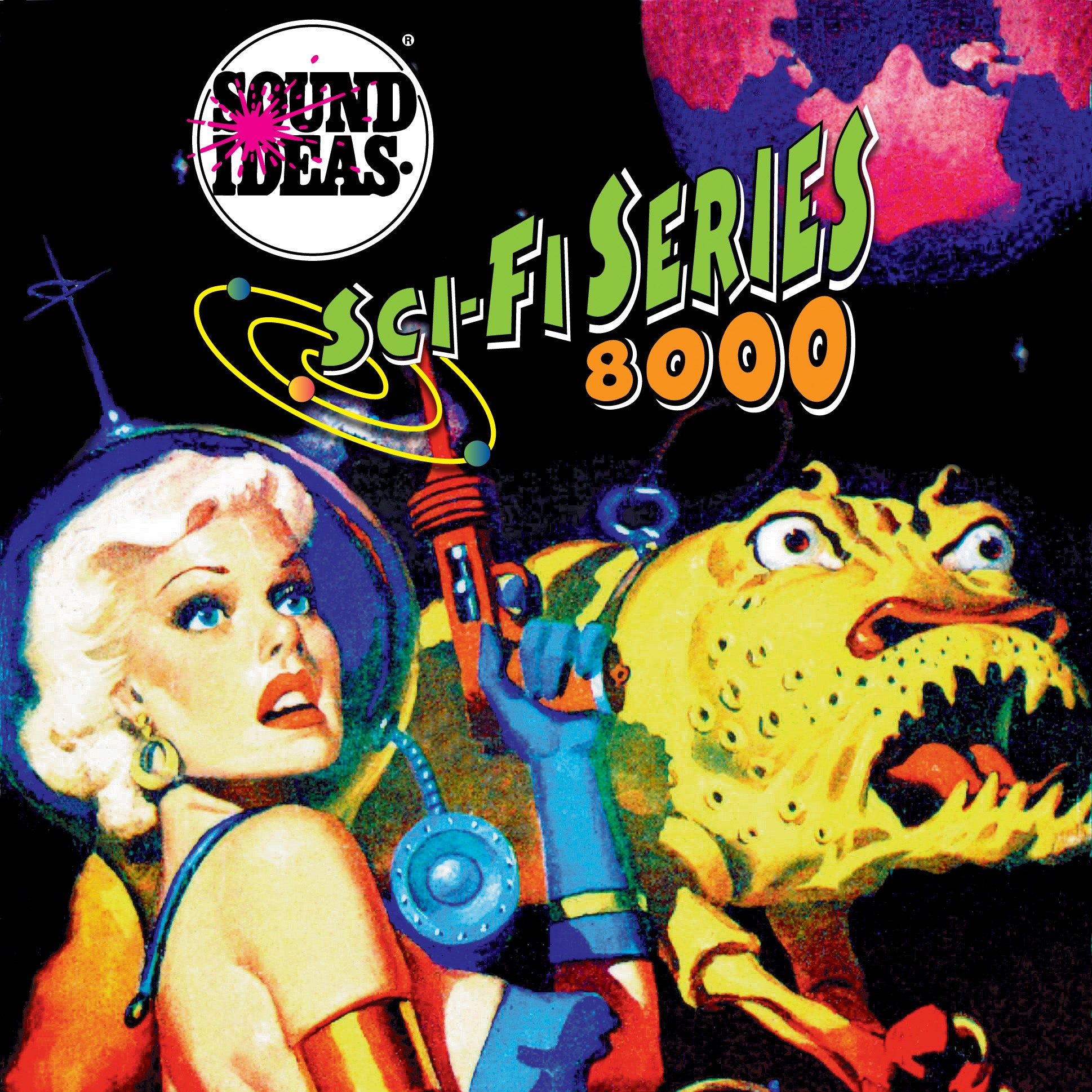 【著作権フリー】SOUND IDEAS社製 Series 8000 Sci-Fi Series 8000 | Science Fiction Sound Effects Library