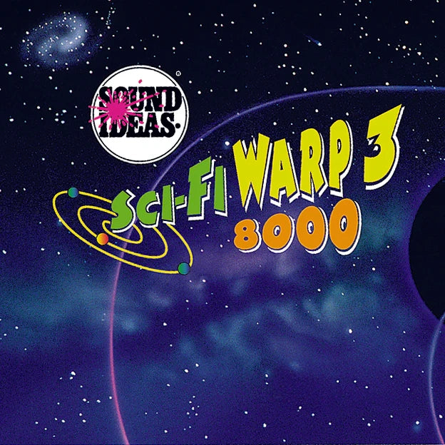 【著作権フリー】SOUND IDEAS社製 Series 8000 Sci-Fi Series 8000 Sci Fi Warp 3 Sound Effects Library | Sound Ideas