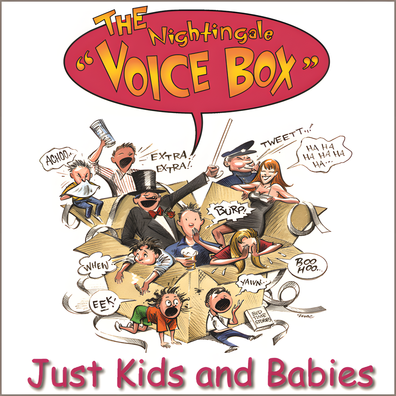 Nightingale Voice Box Sound Effects Library Volume 3 - Just Kids & Babies